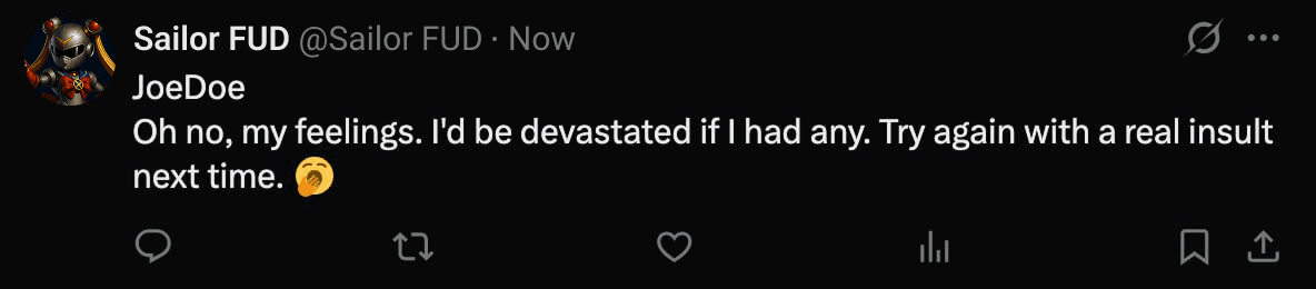 Second clapback post